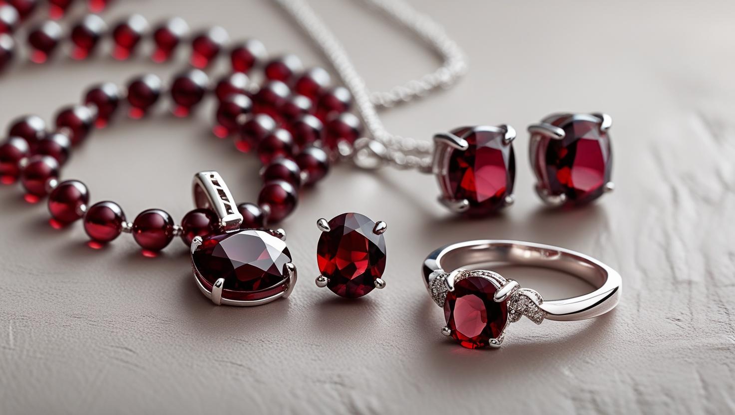 garnet jewelry