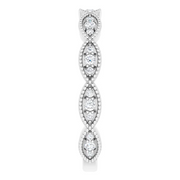 14K White 1/5 CTW Diamond Anniversary Band-