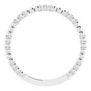 14K White 1/6 CTW Diamond Anniversary Band-