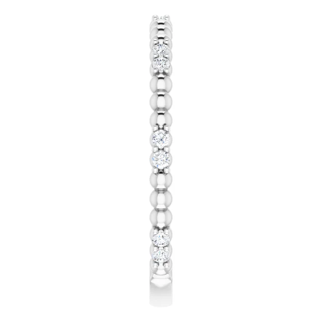 14K White 1/6 CTW Diamond Anniversary Band-
