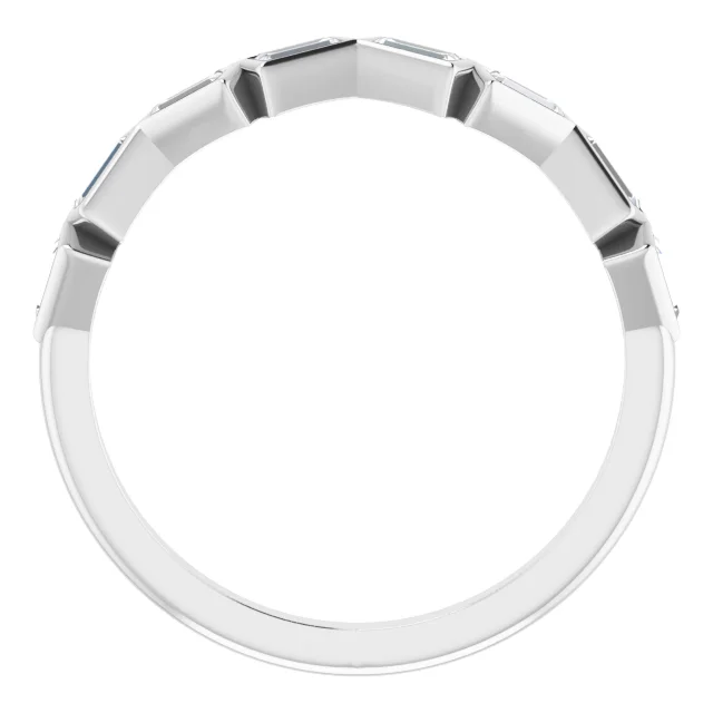 14K White 1/3 CTW Diamond Anniversary Band-