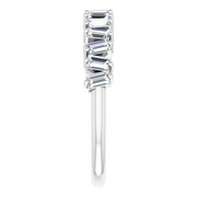 14K White 1/2 CTW Diamond Anniversary Band-