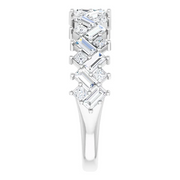 14K White 9/10 CTW Diamond Anniversary Band-