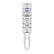 14K White 9/10 CTW Diamond Anniversary Band-