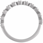 14K White 1/6 CTW Diamond Anniversary Band-
