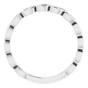 14K White 1/6 CTW Diamond Anniversary Band-