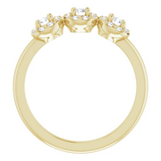 14K Yellow 3/8 CTW Diamond Anniversary Band-