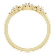 14K Yellow 3/8 CTW Diamond Anniversary Band-