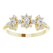 14K Yellow 3/8 CTW Diamond Anniversary Band-