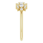 14K Yellow 3/8 CTW Diamond Anniversary Band-