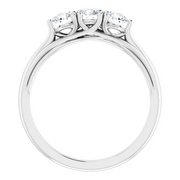 14K White 5/8 CTW Diamond Anniversary Band-