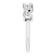 14K White 7/8 CTW Diamond Anniversary Band-