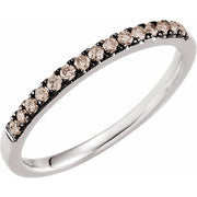 1/5 CTW Brown Diamond Band-