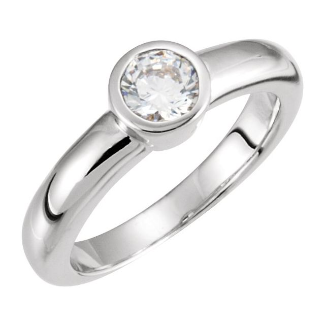 Solitaire Engagement Ring-