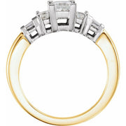 Accented Engagement Ring-