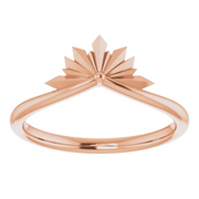 14K Rose Starburst Ring-