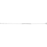14K White 1/6 CTW Diamond 6-8" Bracelet-