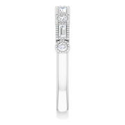 14K White 1/4 CTW Diamond Anniversary Band-