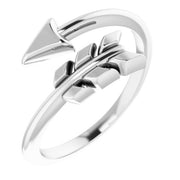 Arrow Ring-14kt White Gold-