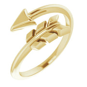 Arrow Ring-14kt Yellow Gold-