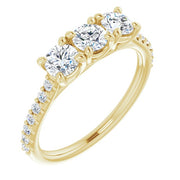 9/10 CTW Natural Diamond Anniversary Band-14kt Yellow Gold-6.00-