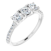 9/10 CTW Natural Diamond Anniversary Band-Platinum-6.00-