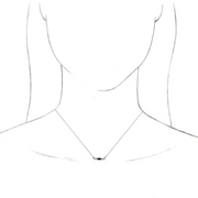 Platinum Blue Sapphire & 1/5 CTW Diamond 18" Necklace-