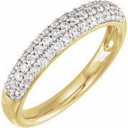 1/2 CTW Lab-Grown Diamond Ring-14kt Yellow Gold-6.00-