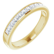 14K Yellow 1 CTW Diamond Band-