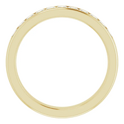 14K Yellow 1 CTW Diamond Band-