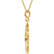 14K Yellow 1/3 CTW Diamond 18" Necklace-