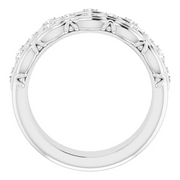 14K White 1/4 CTW Diamond Anniversary Band-