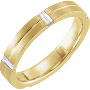 14K Yellow 5/8 CTW Diamond Band Size 7-