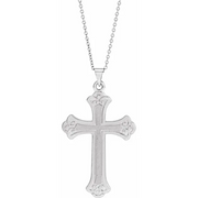 14K White Necklace-