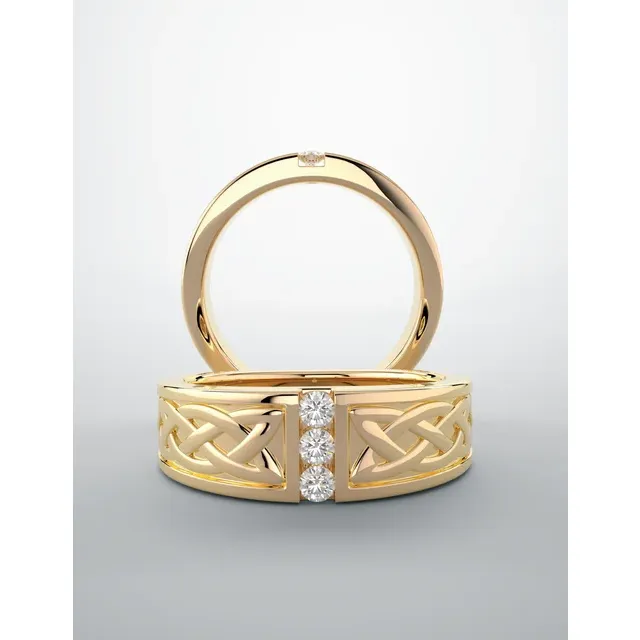 14K White 1/5 CTW Diamond Ring-