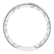 14K White 1/8 CTW Diamond Anniversary Band-