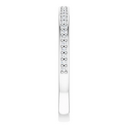 14K White 1/8 CTW Diamond Anniversary Band-
