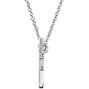 14K Yellow Star 16" Necklace-