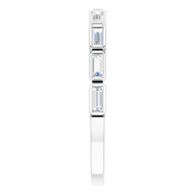 14K White 1/4 CTW Anniversary Band-