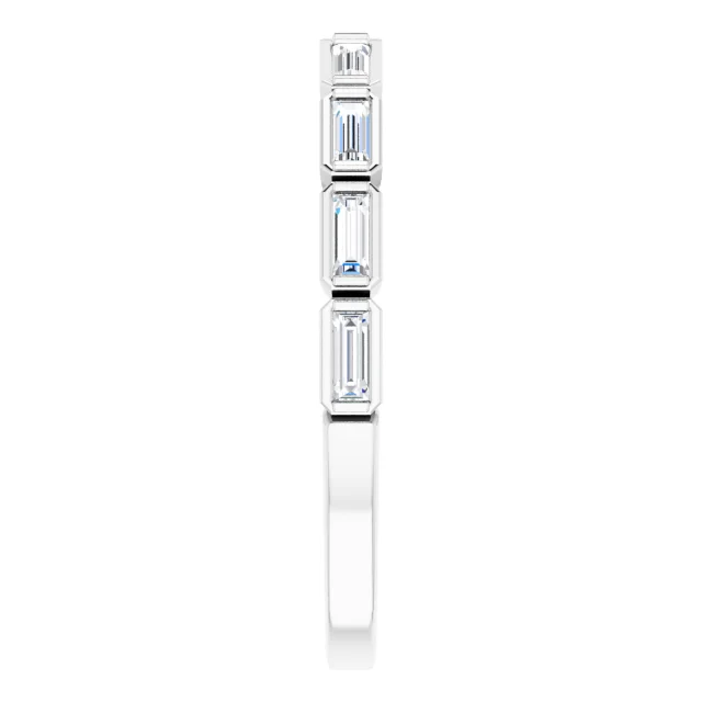 14K White 1/4 CTW Anniversary Band-