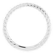 14K White 1/5 CTW Diamond Anniversary Band-