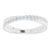 14K White 1/5 CTW Diamond Anniversary Band-