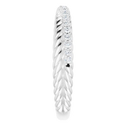 14K White 1/5 CTW Diamond Anniversary Band-