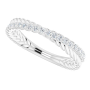 14K White 1/5 CTW Diamond Anniversary Band-