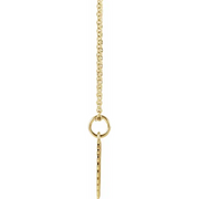 14K Yellow "Daddy's Little Girl" 15" Necklace-