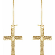 14K Yellow Earrings-