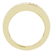 14K Yellow 3/4 CTW Diamond Anniversary Ring Size 5-5-