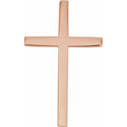 14K Rose 25.7 x 15.7 mm Pendant-