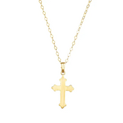 14K Yellow 15" Necklace-