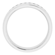 14K White 3/8 CTW Diamond Band-